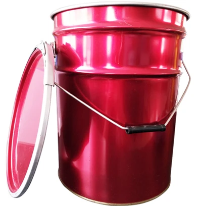 Selè metal ak kouvèti bag fèmen levye